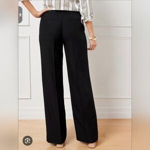 Talbots Black Wide Leg Pants
